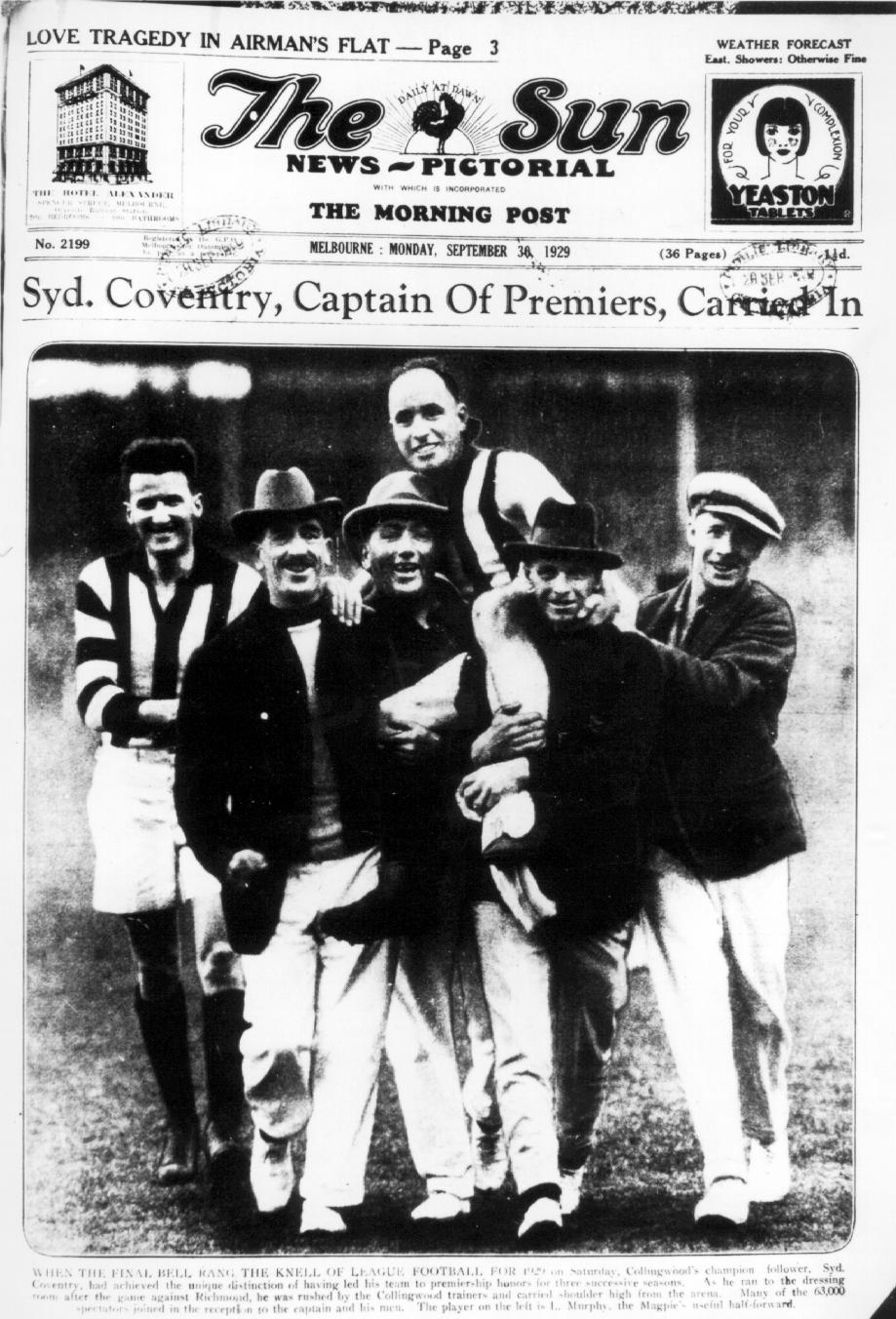 1929 Premiership Win