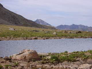 Grizzly Peak from Independence Lake
