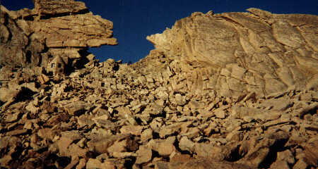 The keyhole from the boulderfield