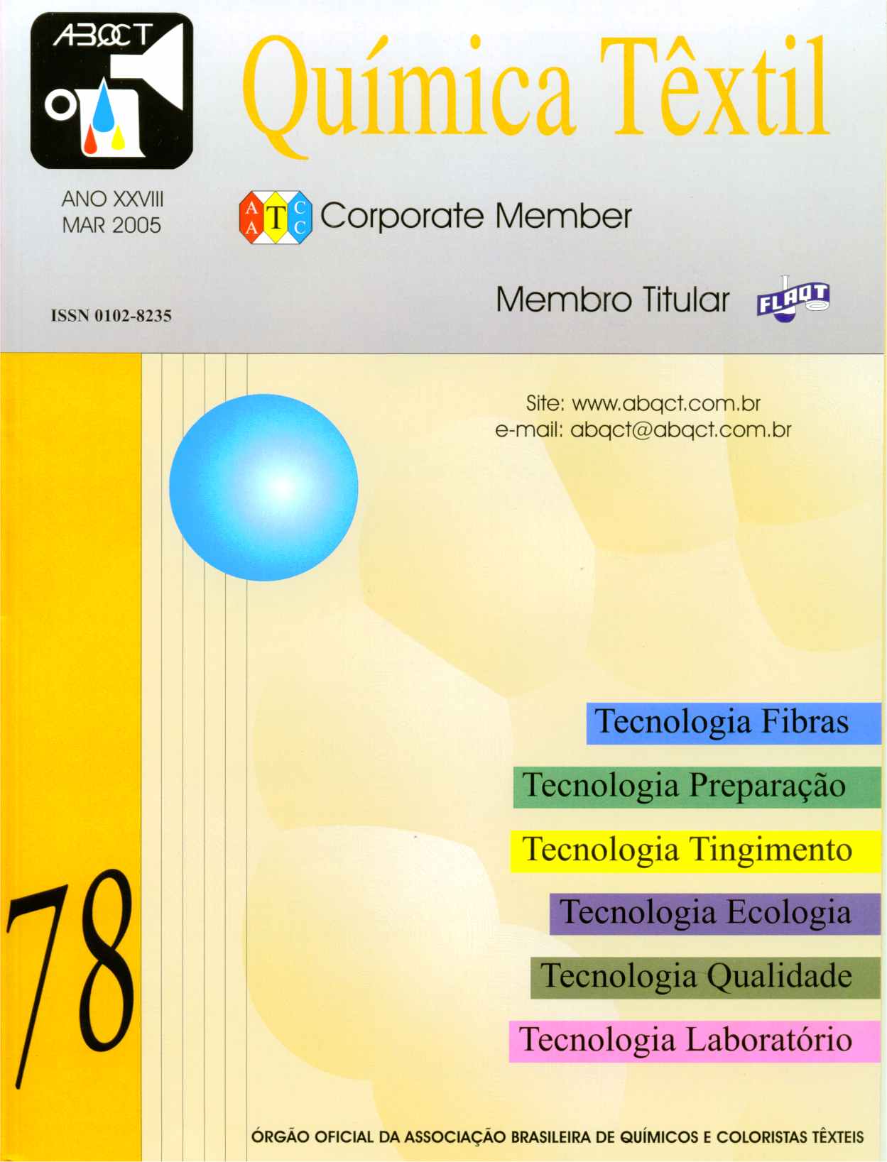 Revista Qu�mica T�xtil, N�mero 78, Mar�o de 2005