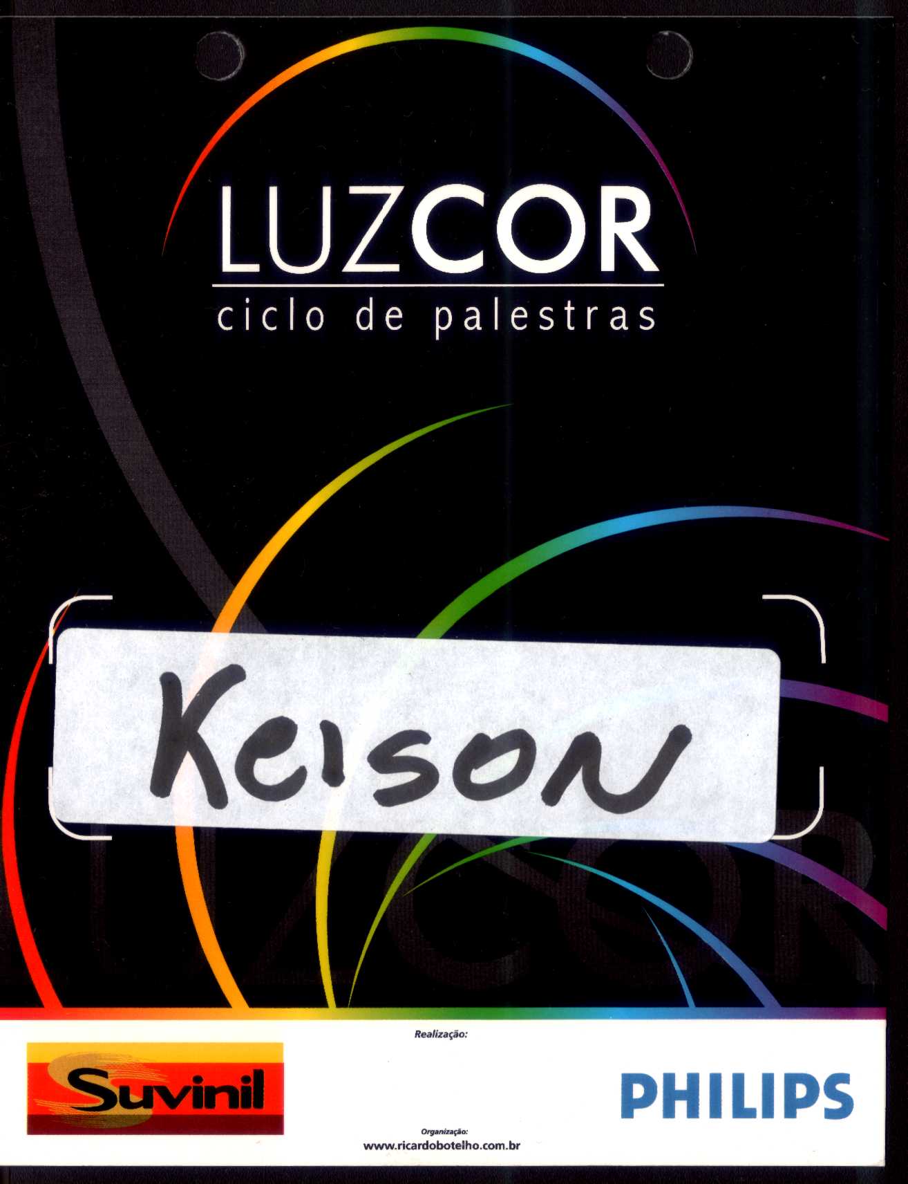 Palestra de 3 horas no Hotel Sheraton, Rio de Janeiro, 12 de agosto de 2003