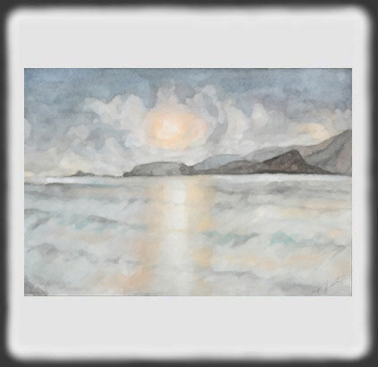 the name of the picture is ' the winter sun'