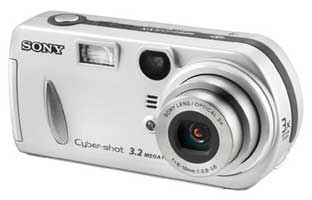 Sony DSCP72 Cybershot 3.2MP Digital Camera