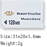 MagicGate Memory Stick Duo Media