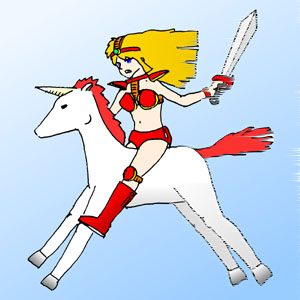 Fightinh girl
