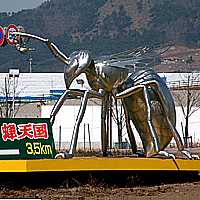 ステンレスの蜂