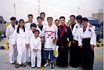 PCAF-Para&ntilde;aque Exhibition Team with Tambo Brgy Captain.