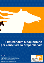 Manifesto del Comitato Referendum Maggioritario