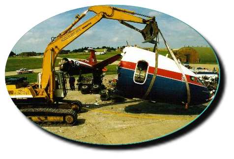 Scrapping of XV814