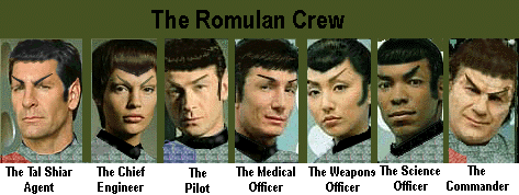 The Romulan Crew
