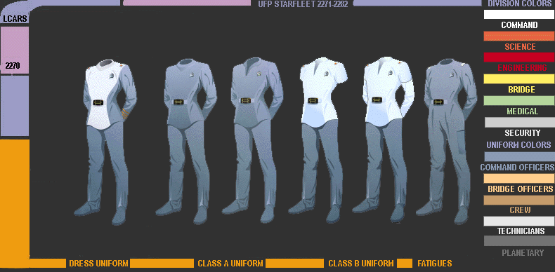 UFP Starfleet 2271-2282