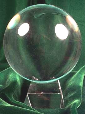 FC110: Crystal Ball 110mm with Crystal Stand