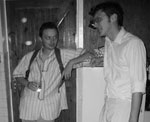 Morton and Chester in De' Lacy's Cairo appartment...