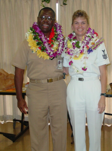 Goodbye to Chaplain Milton and RPN Pahl
