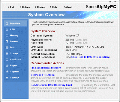 Internet Speed Booster - SpeedUpMyPC
