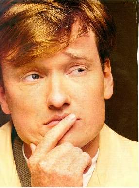Conan in deep thought!