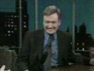 Conan with an EVIL grin! Mwahahahahah.....