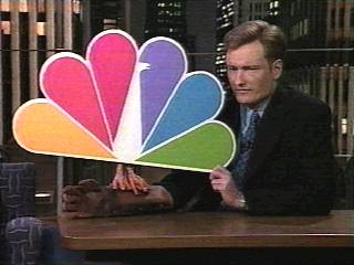 Look, it's the NBC Peacock!