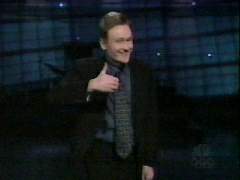 What does Conan give Late Night W/ Conan O Brien? A THUMBS UP, of course!