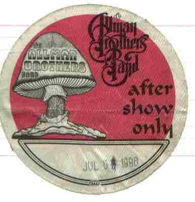 Allman Brothers 7/4/99
