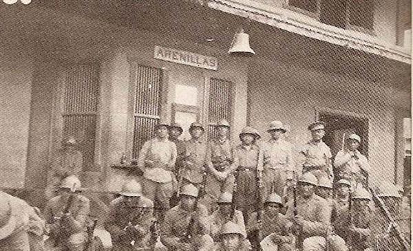 Localidad ecuatoriana de Arenillas capturada por los soldados del Ejrcito del Per