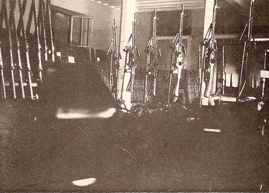 Fusiles ecuatorianos capturados por los peruanos en 1941