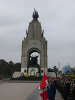 Monumento a los ca�dos en la victoriosa campa�a militar del norte y nor oriente de 1941