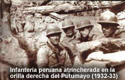 Soldados Peruanos de Infanter�a - Conflicto con Colombia 1932-1933