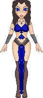 Luna:Gosh everything came out perfect with Luna.Just one thing her hair has no shading what so ever,other then that I love the shading on her.