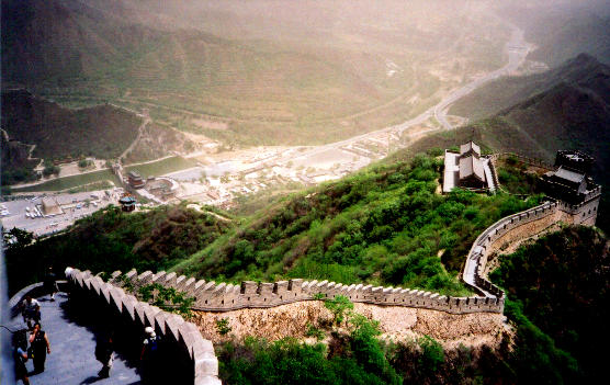 onto the great wall