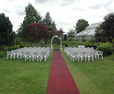 Mike and Sharon's wedding day