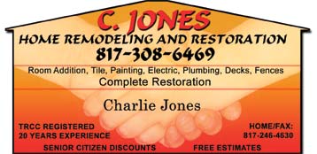 C. Jones Home Remodeling & Restoration