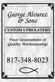 George Alverez & Sons Custom Upholstery