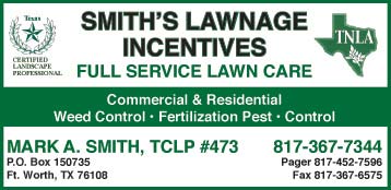 Smith's Lawnage Incentives
