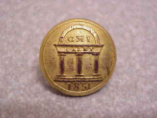 1851 Georgia Military Institute Cadet Button