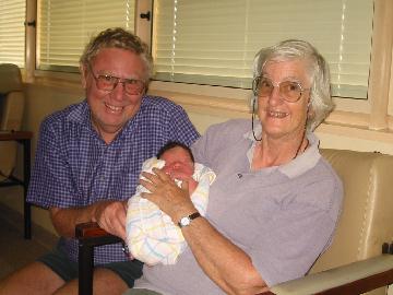 Me with Grand-dad and Grand-ma