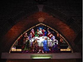 Sanctuary window, Scots Kirk Mosman