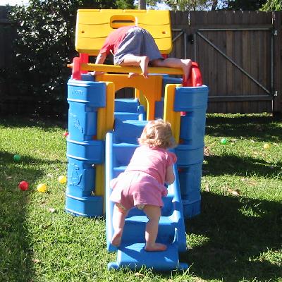 Swinging my Sister