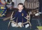 Conorey and Daddy's antlers