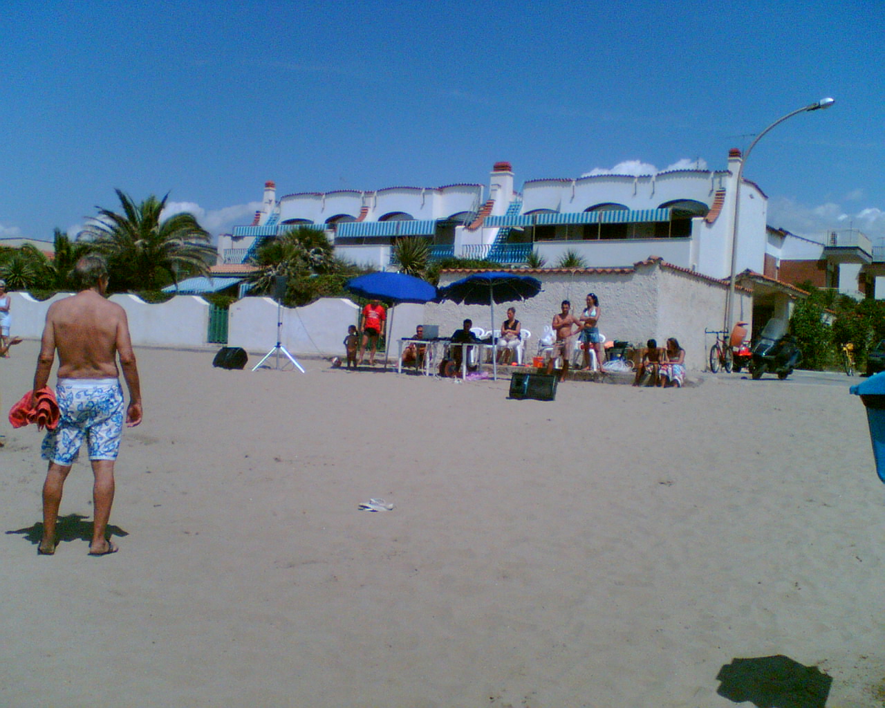 Animazione in spiaggia