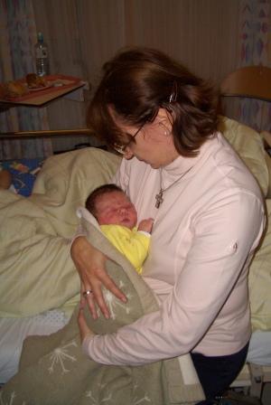 Sleeping in Oma Paulas arms
