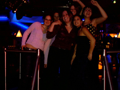Dancin it up! (Includes Nessa, Kait, Mel, Kate, and 2 girls I dont know)