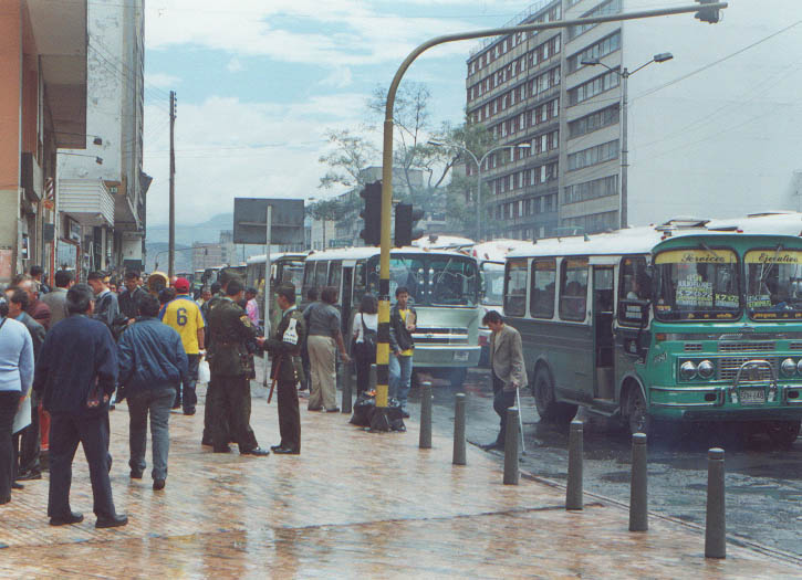 Antes de Transmilenio