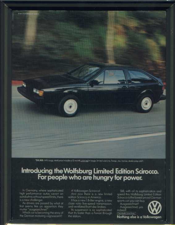 VW Scirocco credited to Owen Rabey and the Scirocco 16v Site