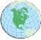 Map of North America
