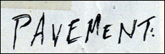 Pavement