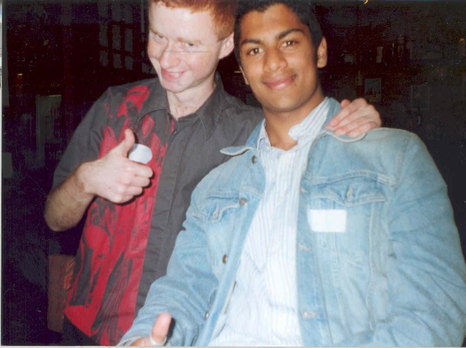 Kieth and Baz. That guy gets everywhere and I don't even like the kid&nbsp; that much! Kieth rocks though.