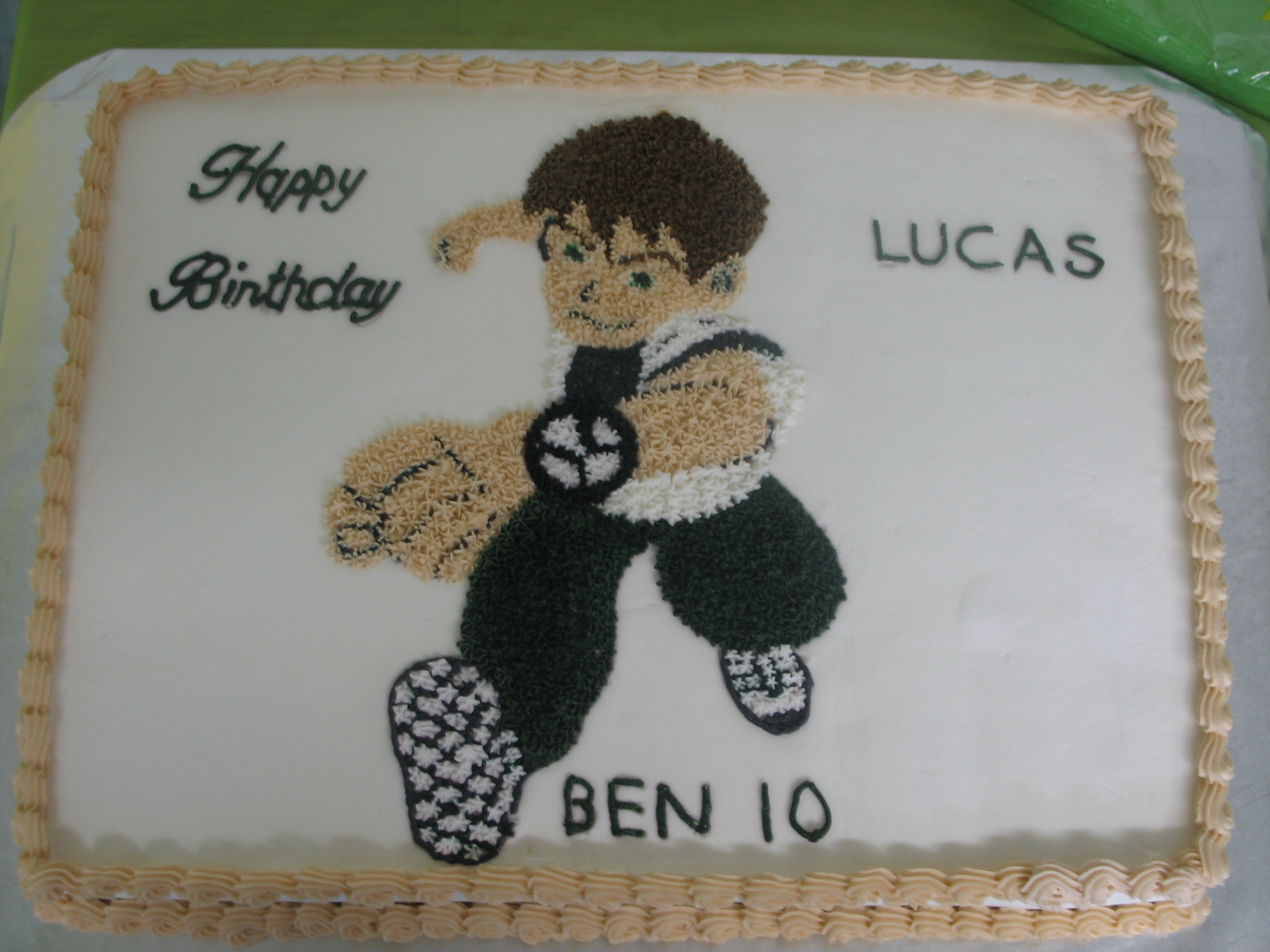 Ben 10 Birthday cake.
