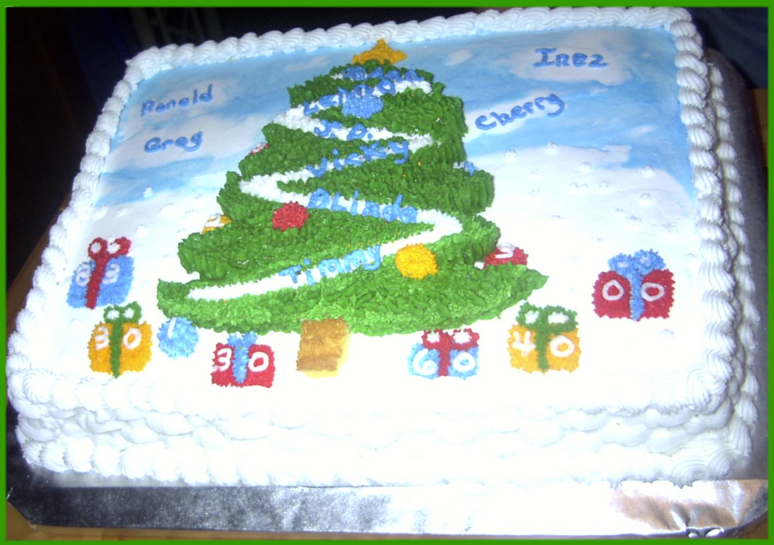 Family Tree Baby Shower Sheet Cake Family Tree Baby Shower Sheet Cake