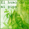El humo de mi pipa
